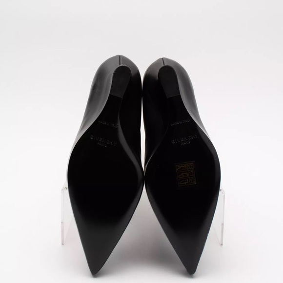 👜 GIVENCHY Leather Wedge Heel Ankle Boots - Picture 5 of 7